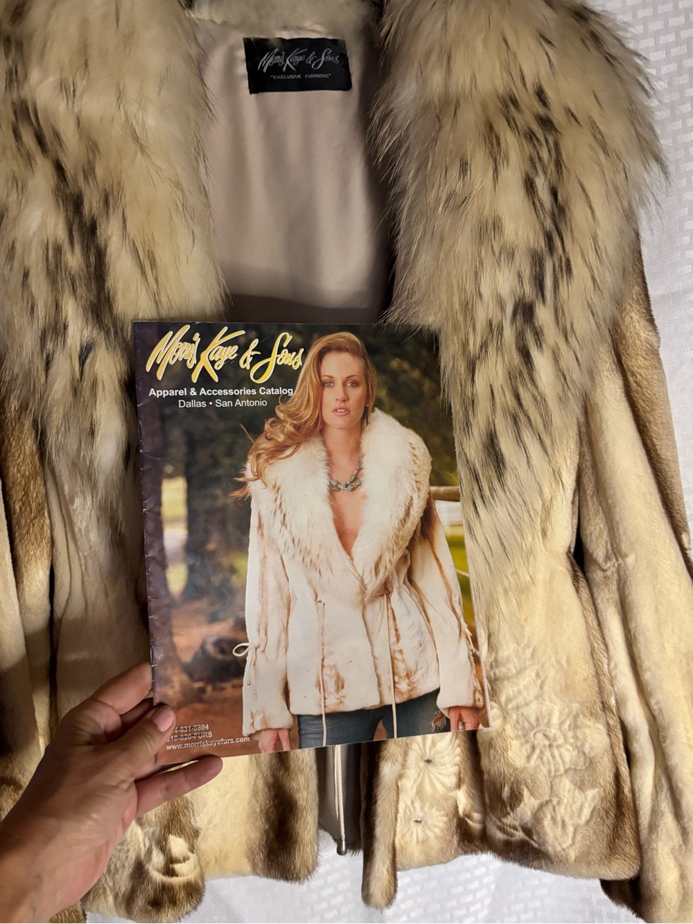 MINK JACKET with Swarovski Crystals